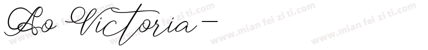 Ao Victoria字体转换